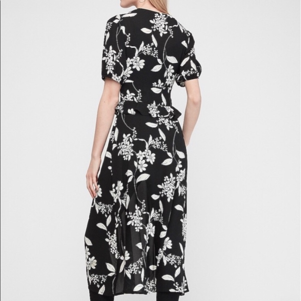 Express Floral Duster Euc - image 2